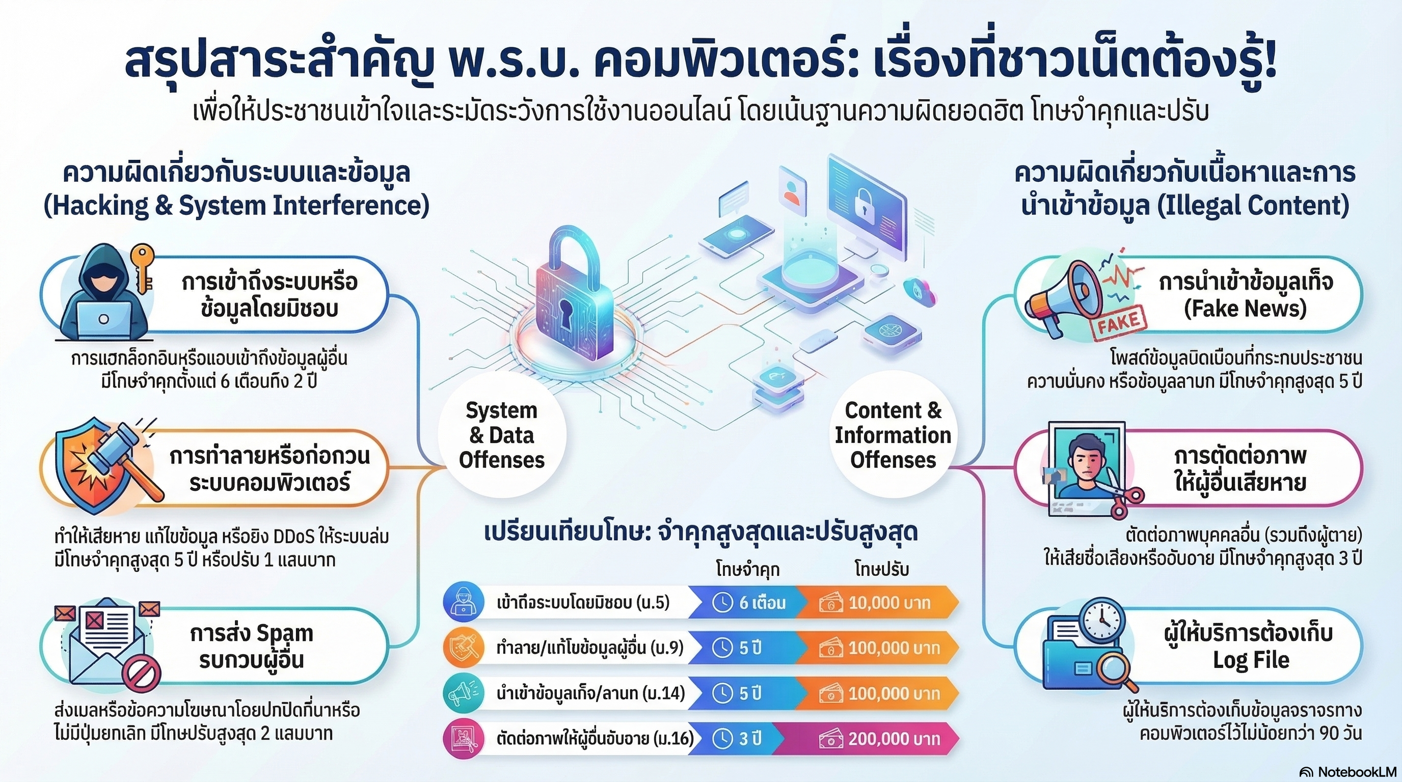 สรุป พ.ร.บ. คอมพิวเตอร์